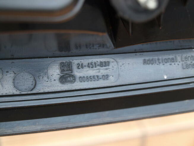 Opel Astra H lampa prawa tył 2004 - 2008r (europa)