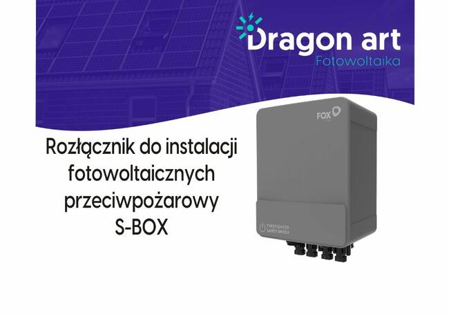 Wyłącznik rozłącznik ppoż przeciwpożarowy S-BOX FOX PV
