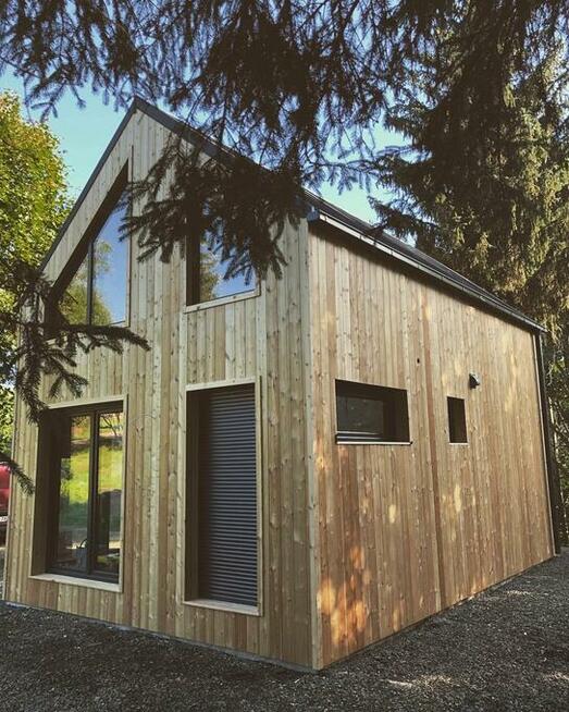 Domek letniskowy/całoroczny drewniany do 35m2 na zgłoszenie