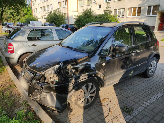 Fiat Sedici uszkodzony