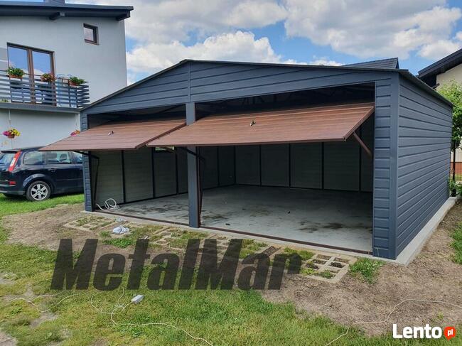 Garaż Grafit Antracyt na wymiar profil zamknięty solidny