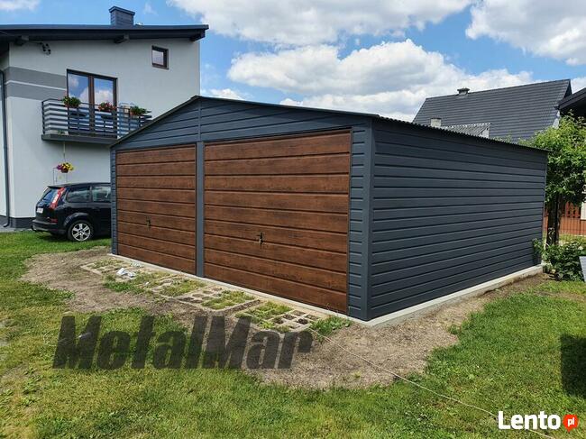Garaż Grafit Antracyt na wymiar profil zamknięty solidny