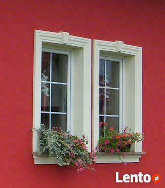 Gzymsy elewacyjne , listwy styropianowe