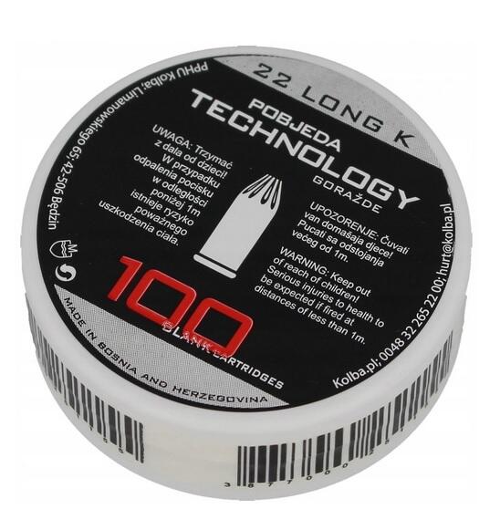 Naboje Hukowe PTG KAL. 6mm Long do Lexon Fenix - 100 SZTUK