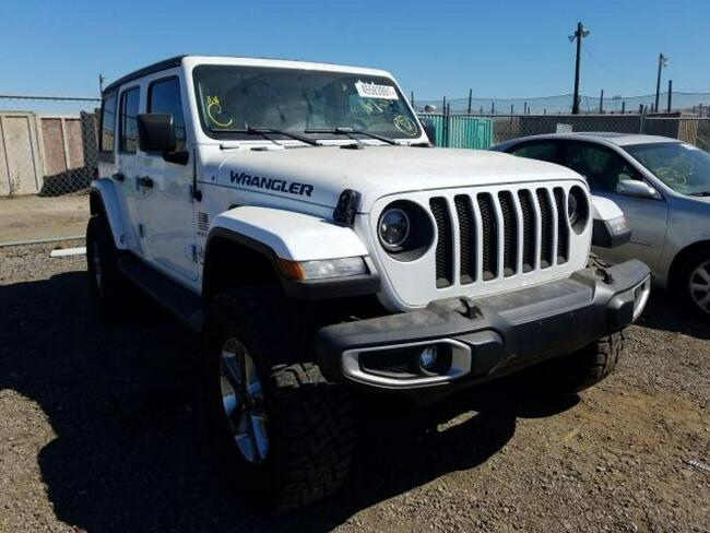 Jeep Wrangler 2019, 2.0L, 4x4, porysowany lakier