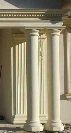 Gzymsy, listwy elewacyjne