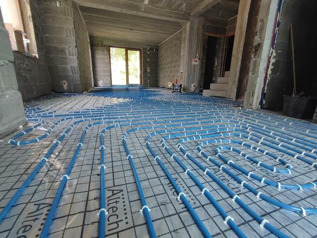 WARMAH wylewki maszynowe posadzki Ogrzewanie podłogowe