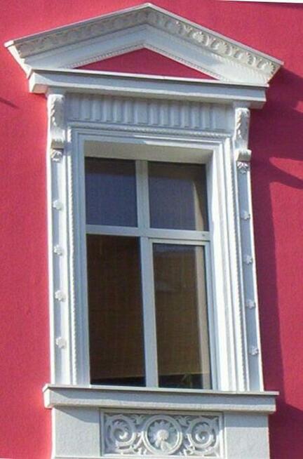 Gzymsy, listwy elewacyjne