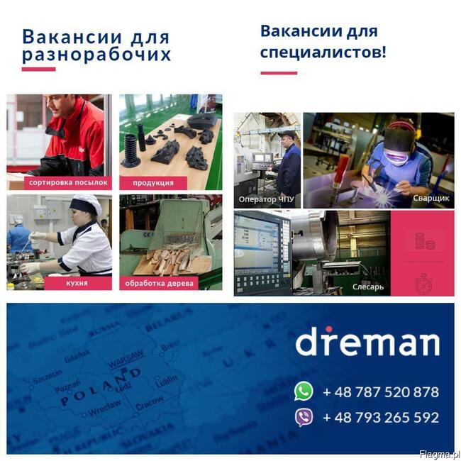 Praca dla osób z Ukrainy, Gruzji, Armenii, Mołdawii