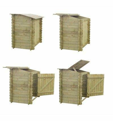 Basen ogrodowy drewniany 6,57x4,07xH.1,2m BAS748OSPI+ SZA