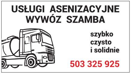 Wywóz szamba, Wywóz nieczystości płynnych Jabłonna