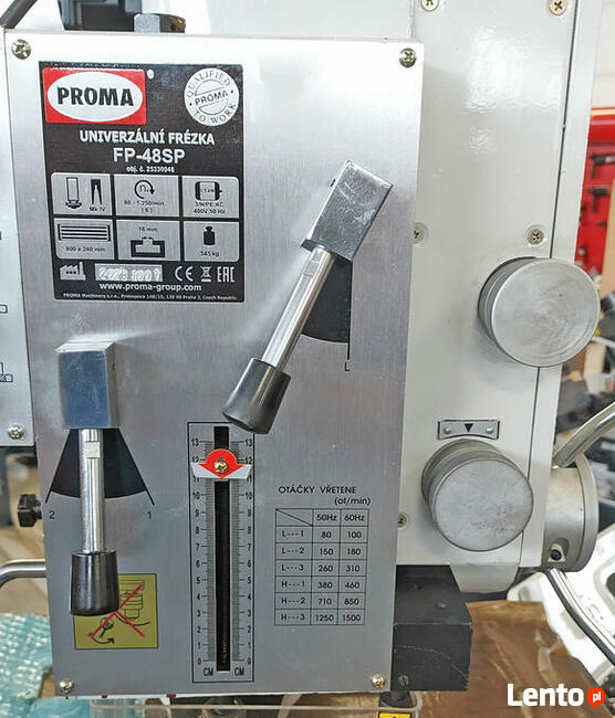 Wiertarko-frezarka z autoposuwem Proma FP-48SP