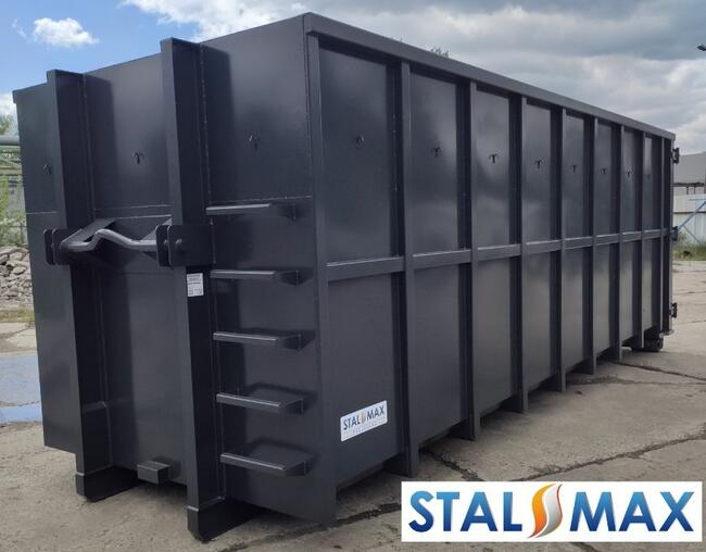 Kontener hakowy 33, 36 STAL-MAX, złom, odpady, hakowiec