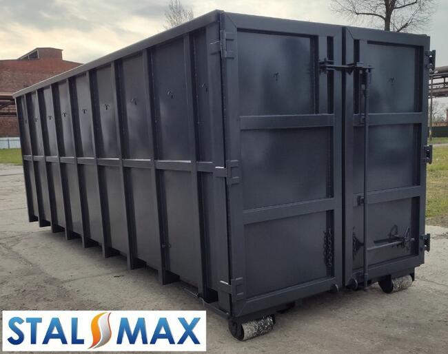 Kontener hakowy 33, 36 STAL-MAX, złom, odpady, hakowiec