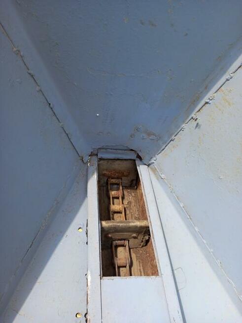 Żmijka - podajnik łańcuchowy do zboża