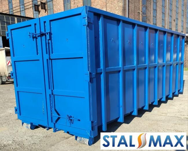 Kontener hakowy 33, 36 STAL-MAX, złom, odpady, hakowiec