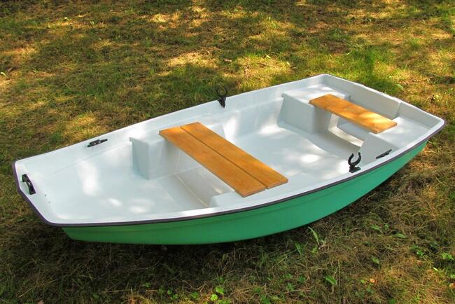 Mała łódka łódeczka bączek łódka wędkarska mała stabilna łód