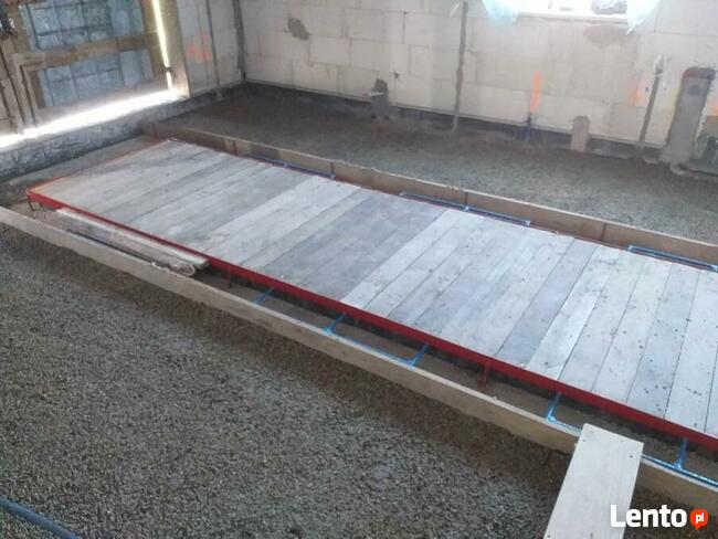 Styrobeton izolacje podłogowe pod posadzkę betonową