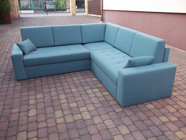 Narożnik 245cm/245cm-sprężyny bonell/szerokie spanie