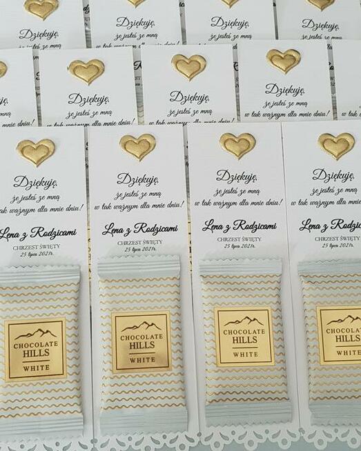 Upominki podziękowania dla gości weselnych