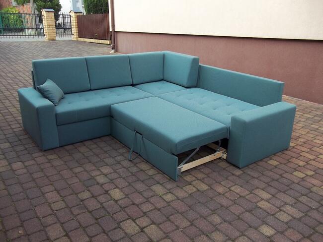 Narożnik 245cm/245cm-sprężyny bonell/szerokie spanie