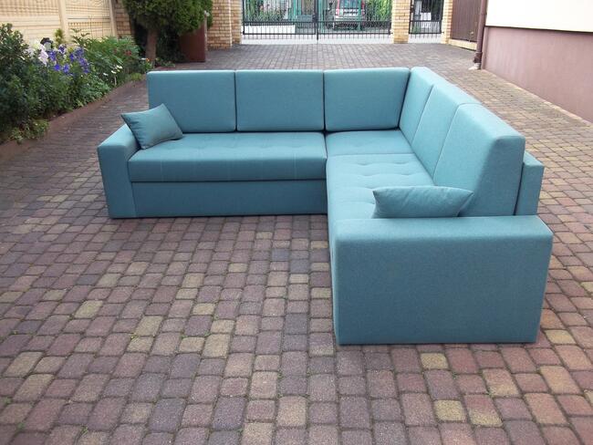 Narożnik 245cm/245cm-sprężyny bonell/szerokie spanie