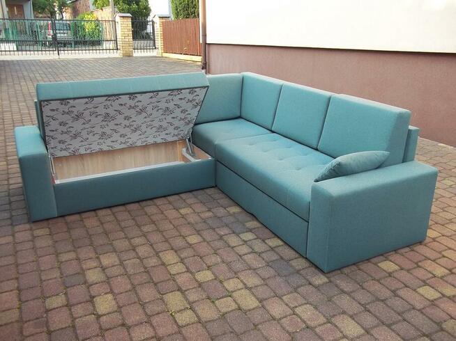 Narożnik 245cm/245cm-sprężyny bonell/szerokie spanie