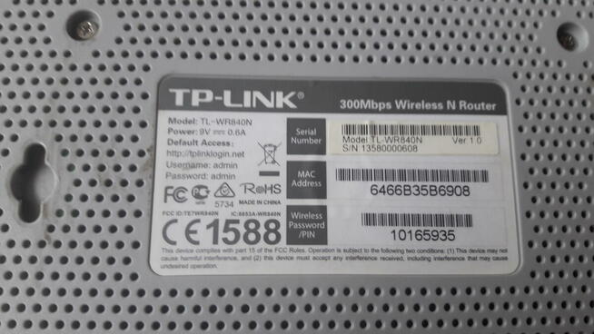 Tp-link bezprzewodowy router + Extralink venus