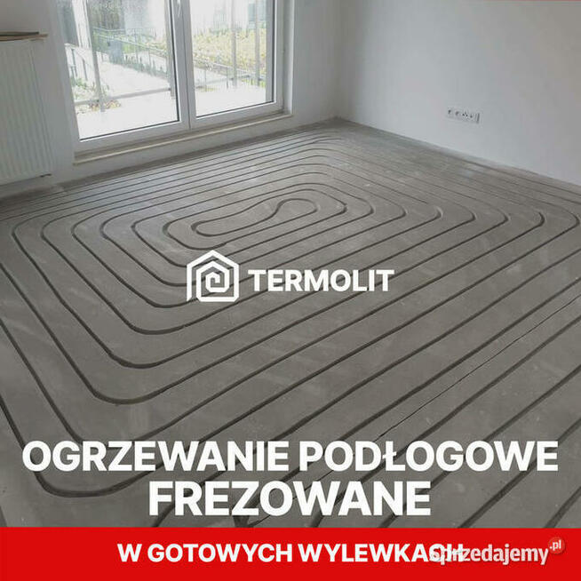 Frezowanie pod ogrzewanie podłogowe frezowane Bydgoszcz