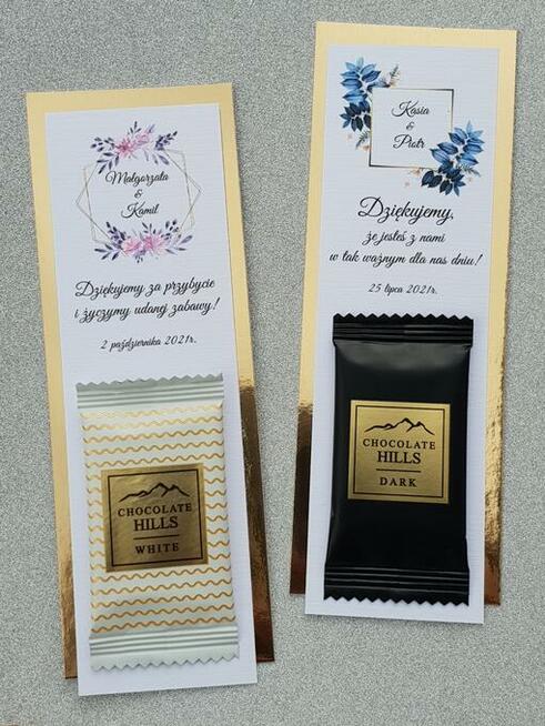 Podziękowania dla gości weselnych