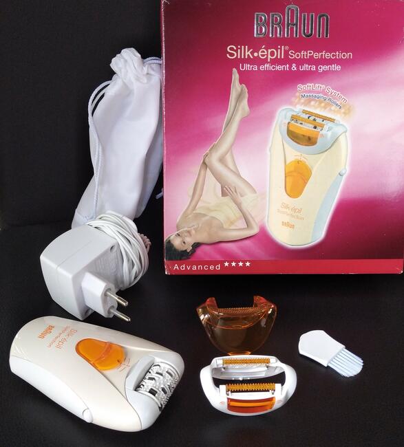 Depilator BRAUN Silk-epil SoftPerfection - jak NOWY