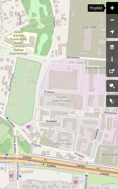 miejsce postojowe Nowe Osiedle Przewóz Podgórze Kraków