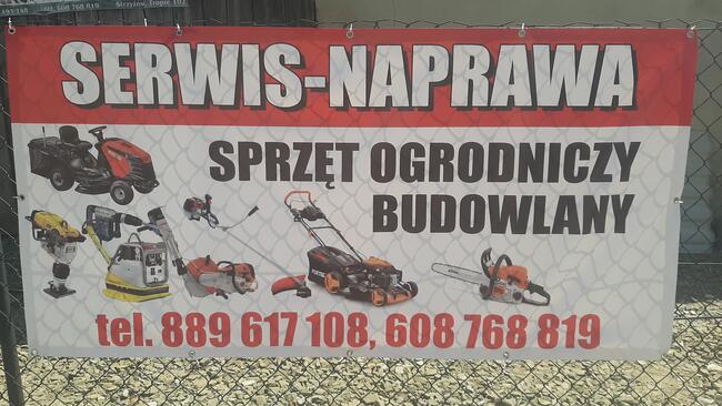 Serwis naprawa sprzętu ogrodniczego i budowlanego, sprzedaż