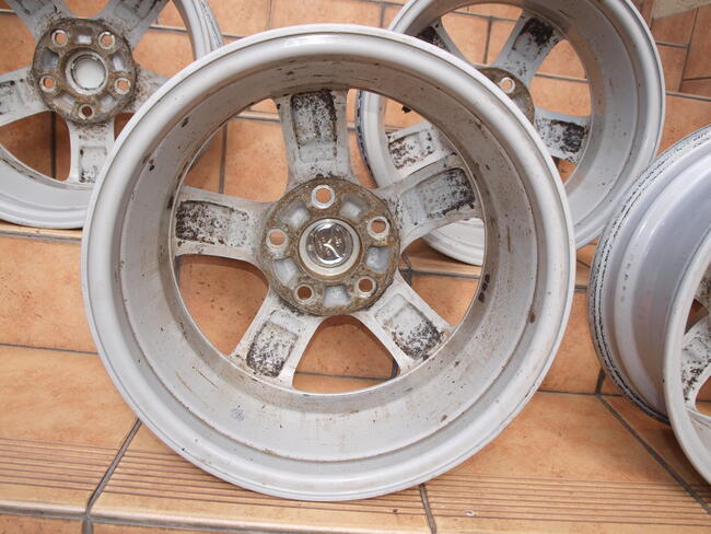 Mazda felgi alufelgi 15 oryginalne (komplet 4 sztuki)