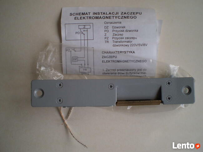 Elektrozamek do drzwi \ furtek