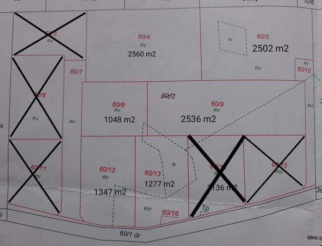Działki blisko jeziora Ludwików
