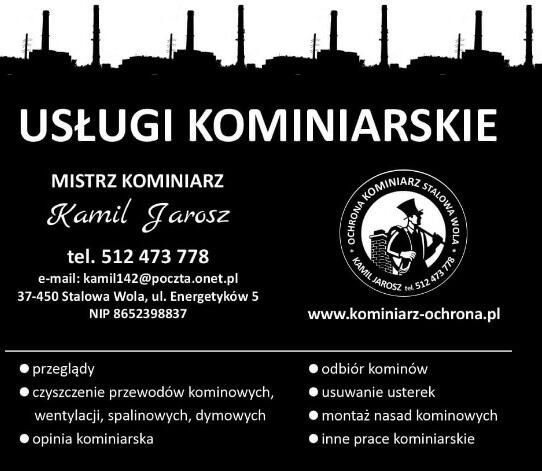 Kominiarz Usługi Kominiarskie