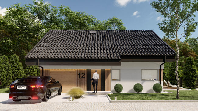 Sprzedam nowy DOM WOLNO STOJĄCY Porosły Kol.przy BIEDRONCE