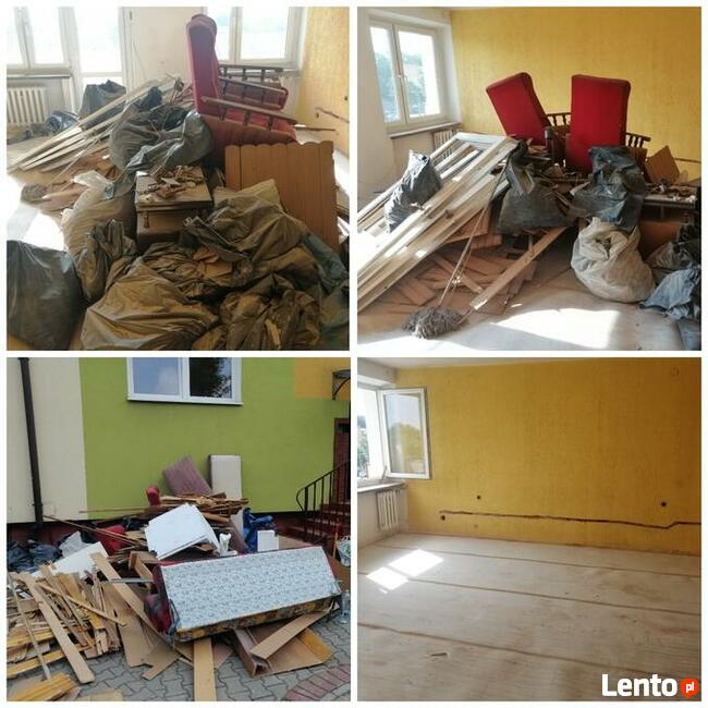 Wywóz odpadów mebli AGD likwidacja mieszkań biur piwnic