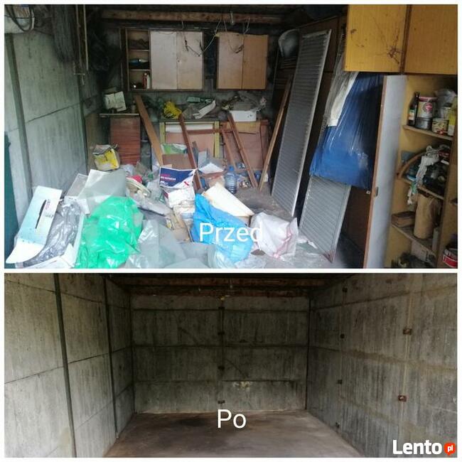 Wywóz odpadów mebli AGD likwidacja mieszkań biur piwnic