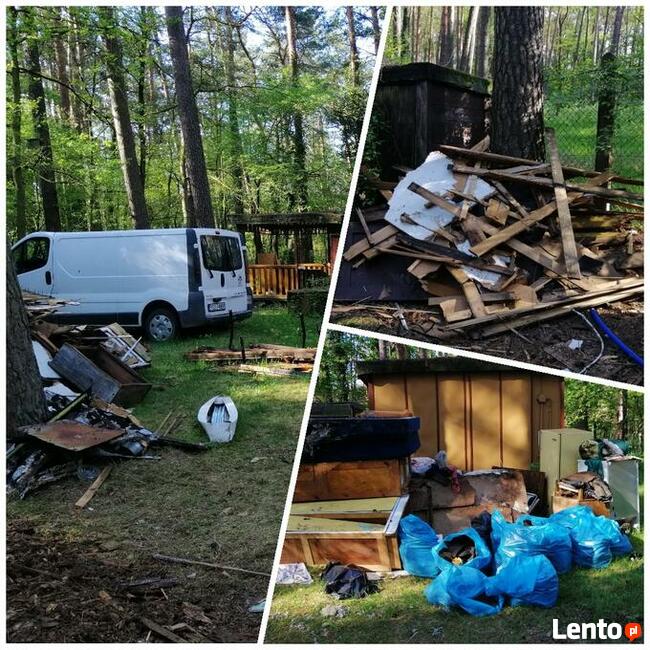 Wywóz odpadów mebli AGD likwidacja mieszkań biur piwnic