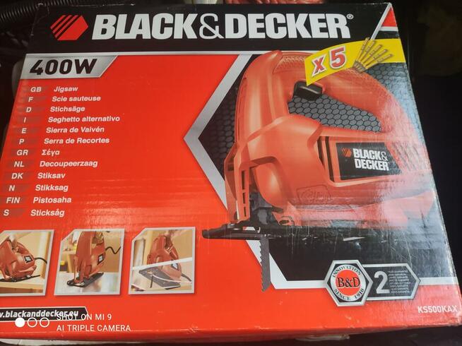 Wyrzynarka Black decker 400 watt