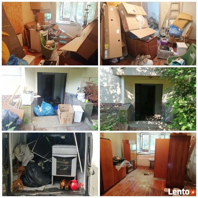 Wywóz odpadów mebli AGD likwidacja mieszkań biur piwnic