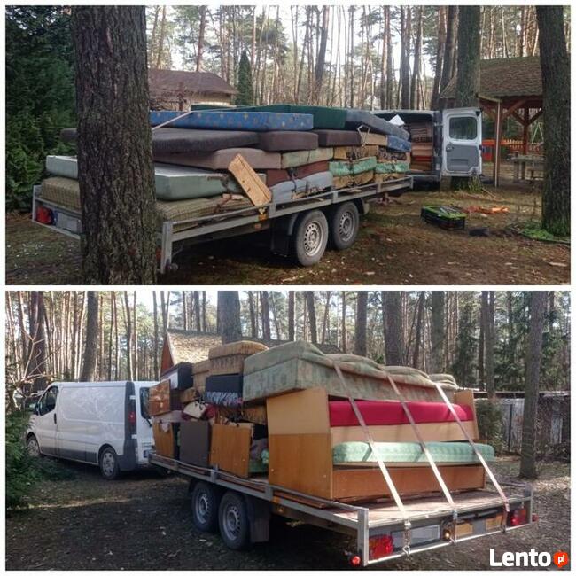 Wywóz odpadów mebli AGD likwidacja mieszkań biur piwnic