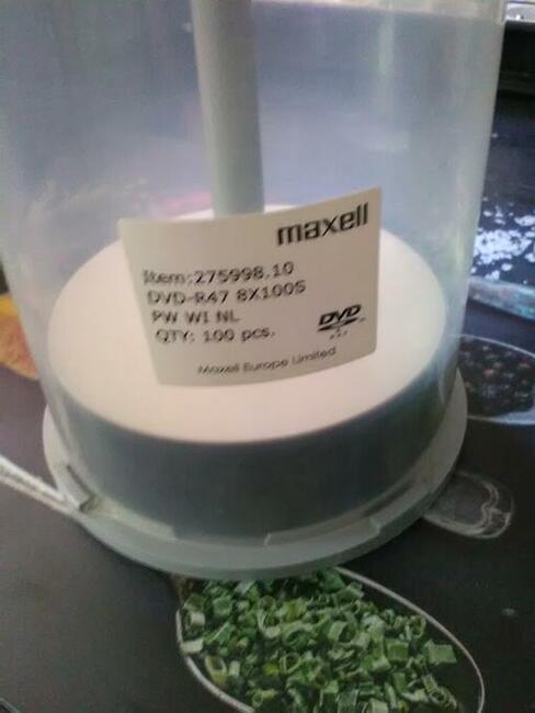 płyta dvd-r maxell, 4,7gb, 8x