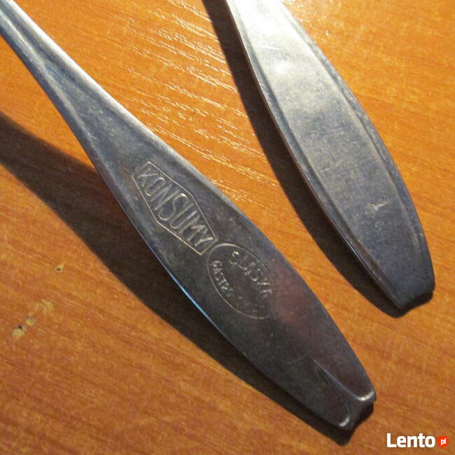 Łyżki stołowe - Konsumy (PRL)