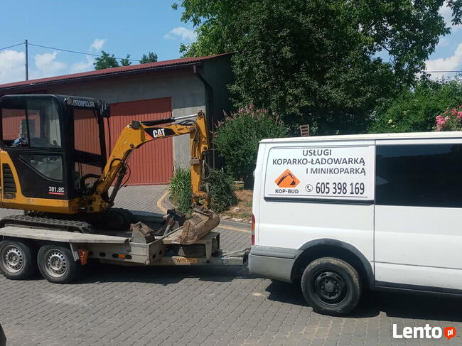 Usługi minikoparką. Luborzyca, Michałowice, Słomniki i okolice