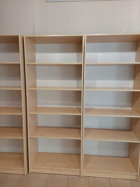 Meble sklepowe - kompletny zestaw (regały, lady, stoły ekspo