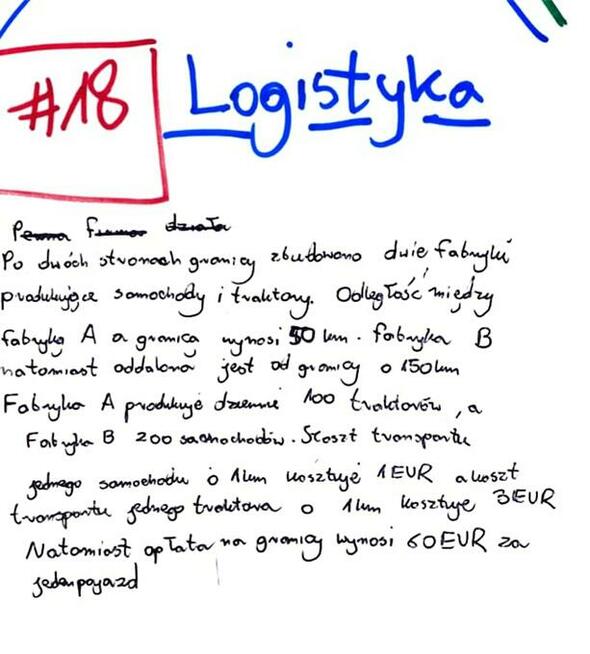 Efektywność lokalizacji magazynu, Wybór kontraktu Rozwiązanie