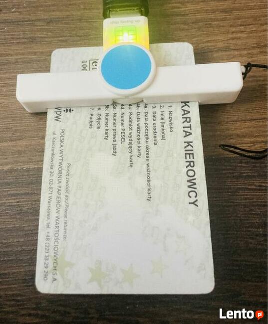 ️Mini Czytnik Kart Kierowców️Bryloczek️